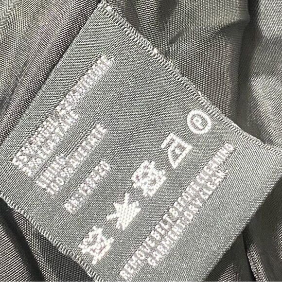 Carlisle Black & White Gingham Wool Blend Button Front Blazer/Coat Womens Size 8 - Picture 14 of 16